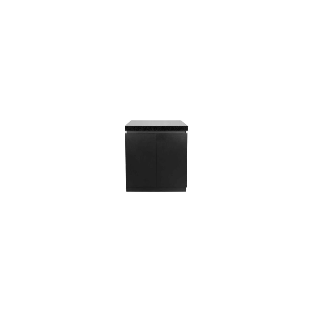 2 Door Cabinet - Black 