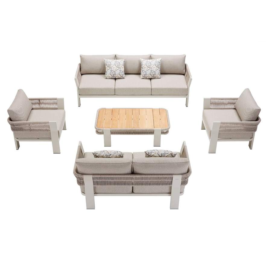 Borromeo Sofa Set Beige