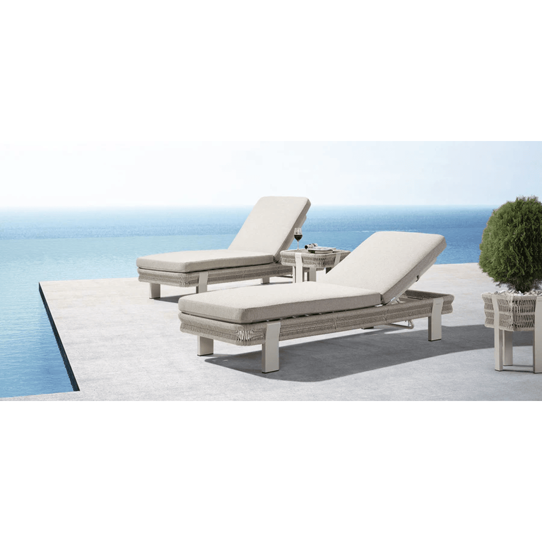 Borromeo Sun Lounger - Taupe