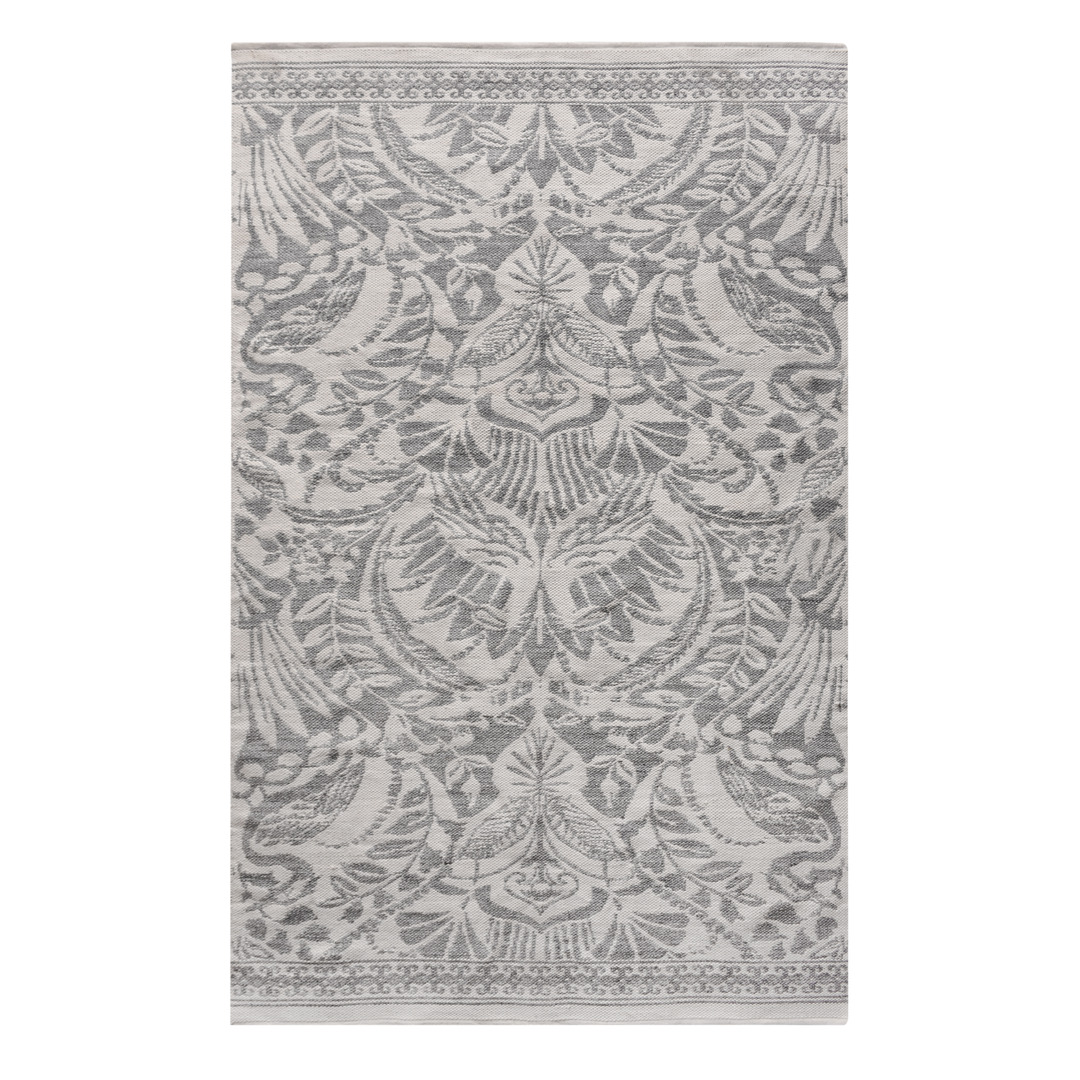 Carder Rug - Ivory / Grey