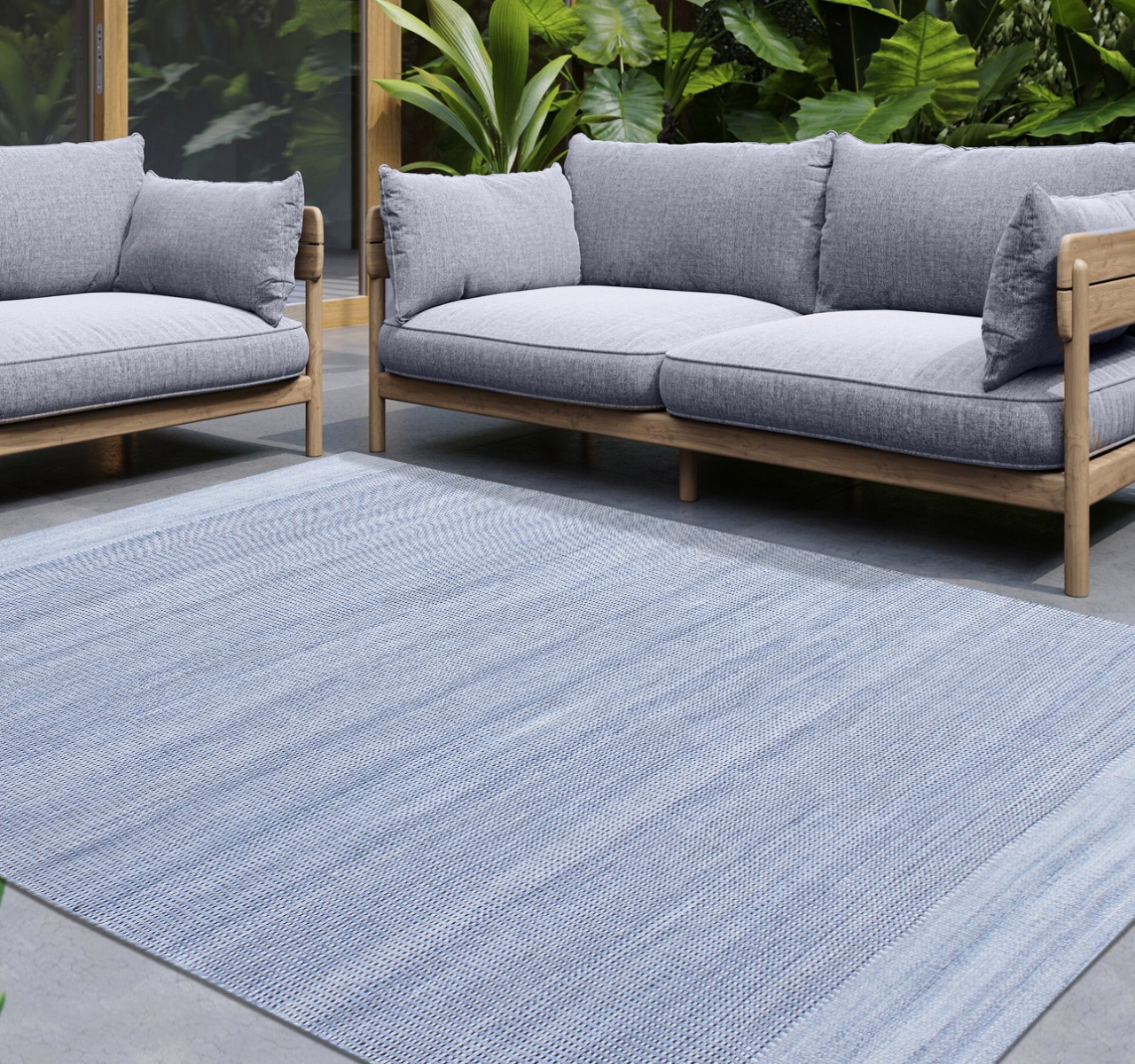 Cartier Rug - Blue