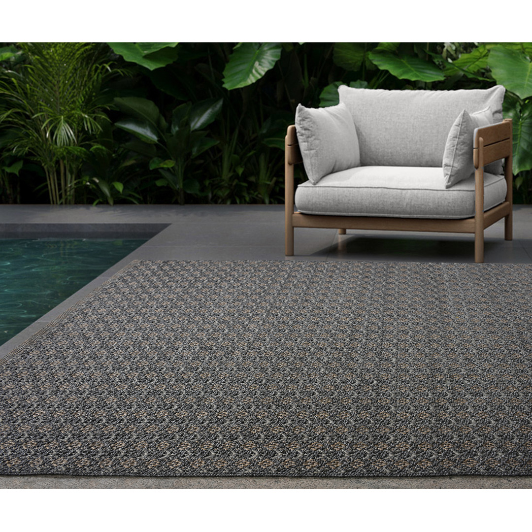 Caura Rug - Charcoal / Beige
