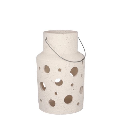 Pietra Lantern Biege Ceramic Edel-1097210