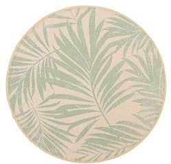 PLACEMAT ROUND GREEN- EDEL-1110305-3- SUNCOAST 