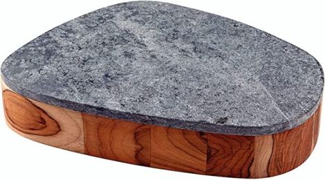 Concrete Stoneware Bowl With Lid 31 Cm 