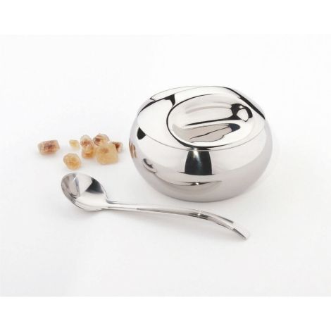COVERED SUGAR BOWL STAINLESS STEEL-TRAM-64400500 SUNCOAST