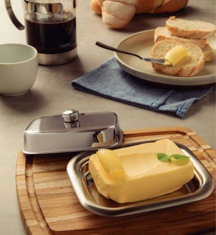 Tramontina Butter Dish With Dome Cover 
