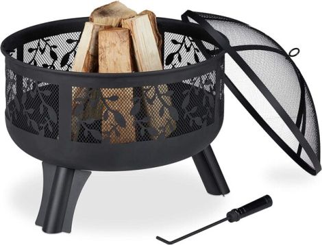 BAD AXE WILDERNESS FIREPIT POKER INCLUDED-SUNCOAST