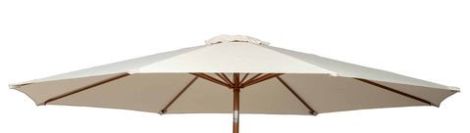 Suncoast Outdoor 3 X 3 Meter Umbrella Canopy With Sunbrella Fabric