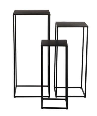 QUINTY SIDE TABLE BLACK (L)-EDEL-1079727 SUNCOAST