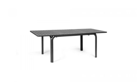NARDI- ALLORA EXTENTABLE TABLE- BLACK (NO RETURN)