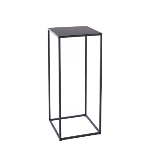 Quinty Square Side Table (M) Black