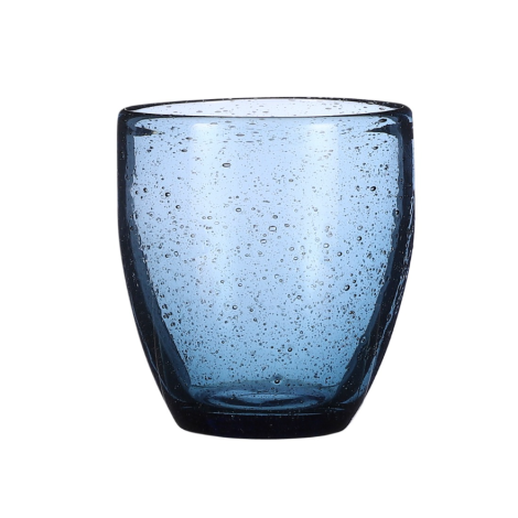 Caia Glass Vase Blue