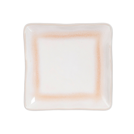 Tanzi Square  Plate-White