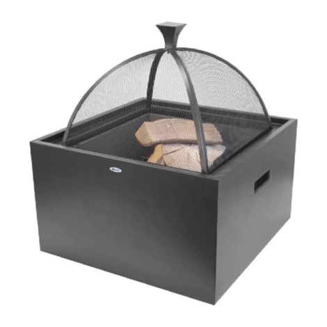 Bad Axe Log Storage Cabinet And Firepit 3In1