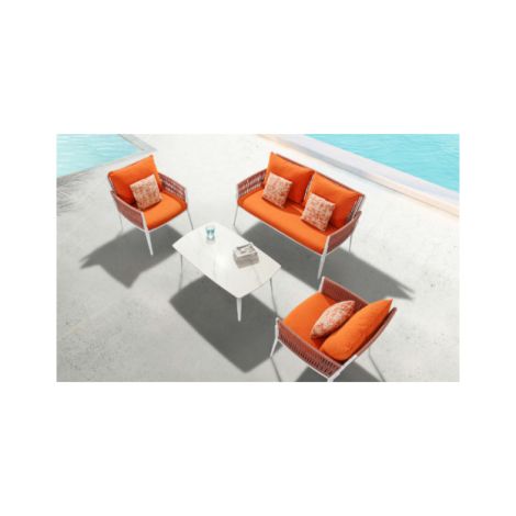 Hestia sofa set  (2 single sofa +  1 double sofa + 1 coffee table)