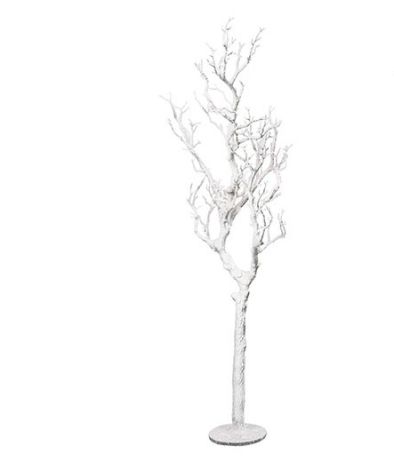 ARTIFICIAL TREE POLYPROPYLENE WHITE-EDEL-1120953 SUNCOAST