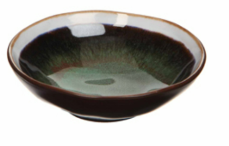 Todi Stoneware Ceramic Bowl-Black