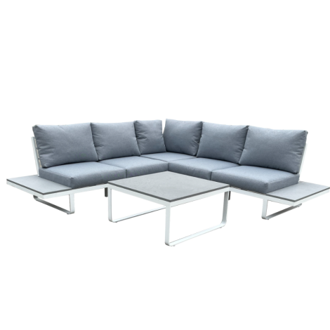 Cupid L-Shape Sofa with Coffee Table 