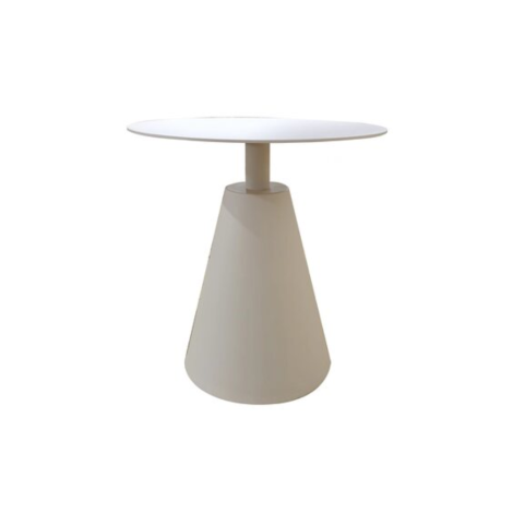 Suncoast Outdoor Cone Side Table Beige