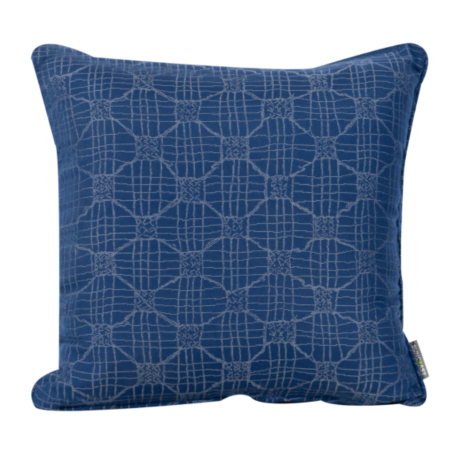 Suncoast Outdoor Customized Throw Cushions-Dark Blue