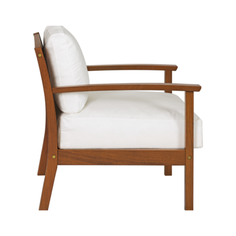 Fitt 1-Seater Sofa Jatoba Wood-Brown (No Cushion) 