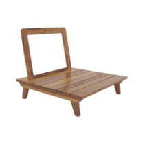Jatoba Single Seater Sofa Teak Wood - (No Cushion)