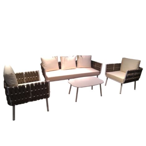 2 single sofa + 1 three seater sofa + 1 coffee table