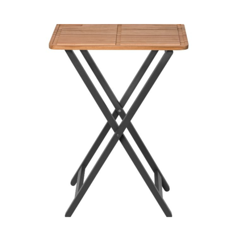  Square Folding Table -Brown