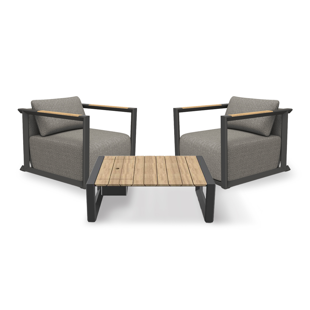 Delta 2-Seater Balcony Set