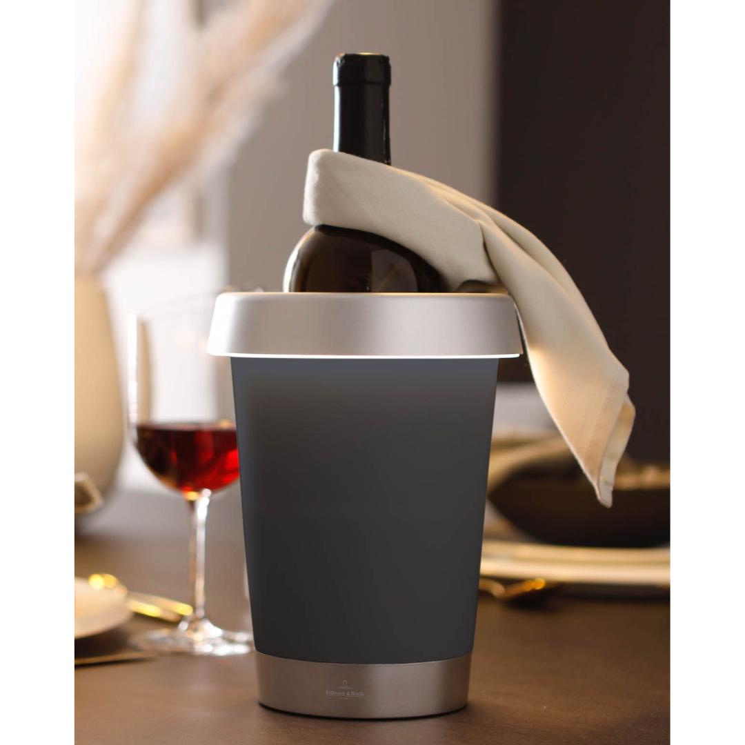 Villeroy & Boch Bordeaux Drink cooler With Light - Anthracite