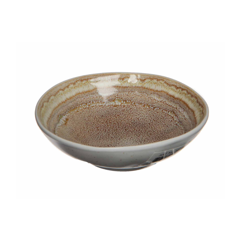 Todi Stoneware Ceramic Bowl - Beige