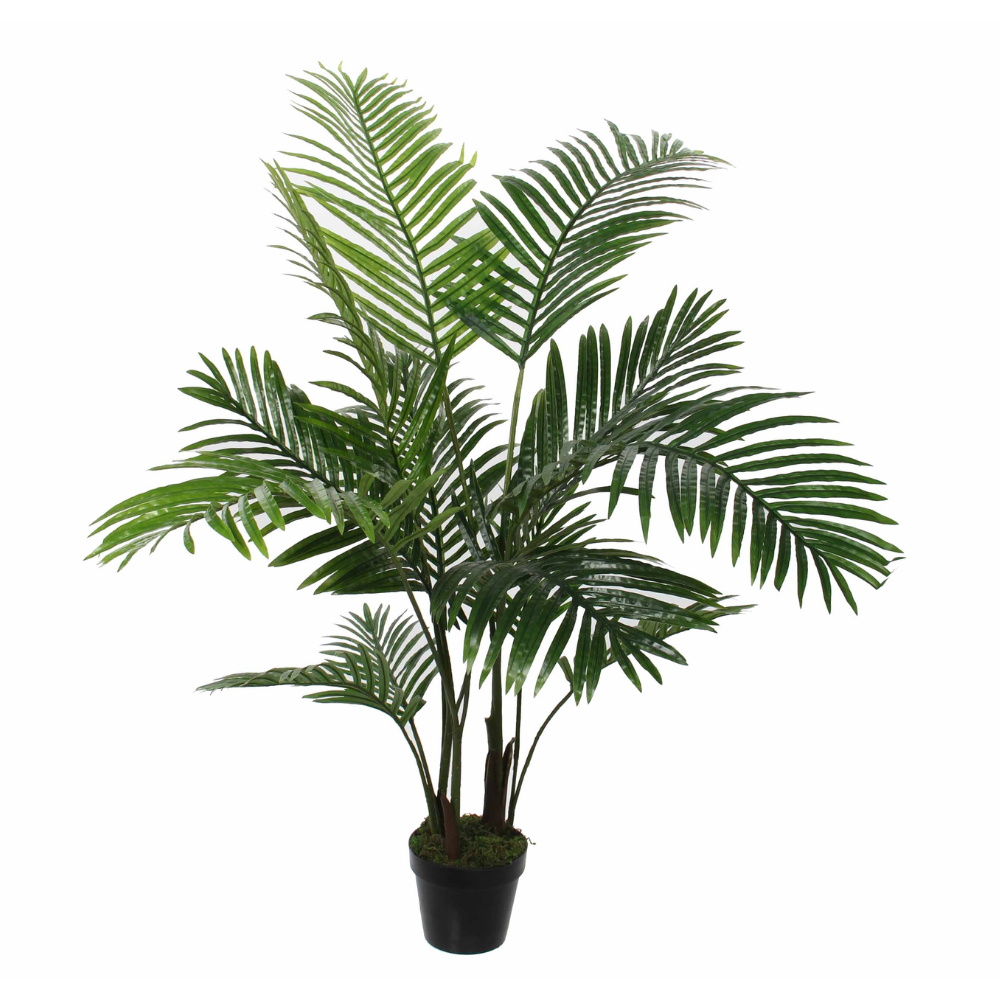 Areca Artificial Palm in Pot-Green