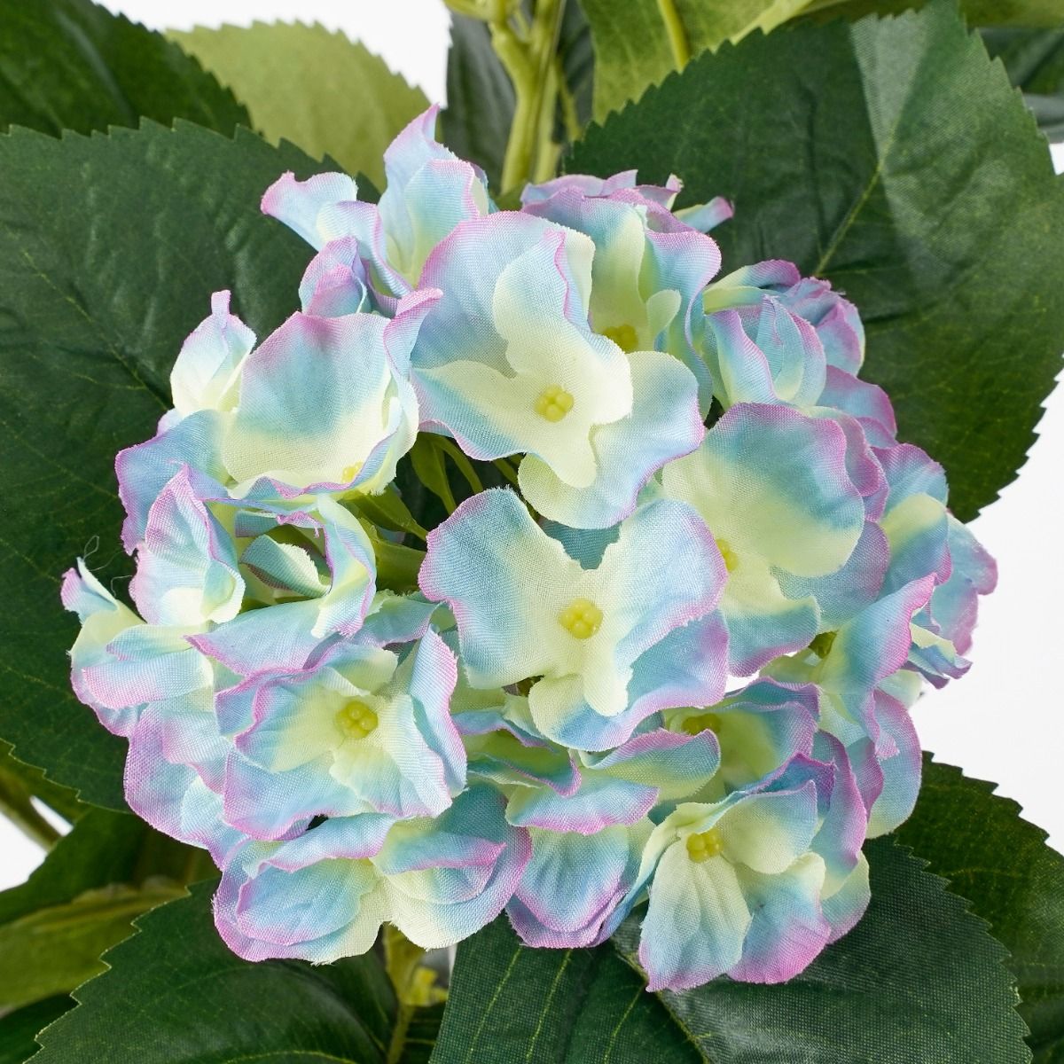 Hydrangea Artificial Plant in Pot - Purple