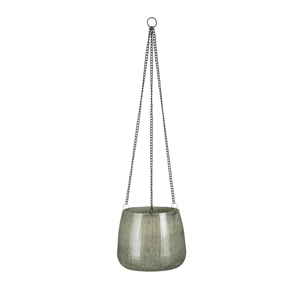 Benson Hanging Pot Planter (S) - Light Grey 