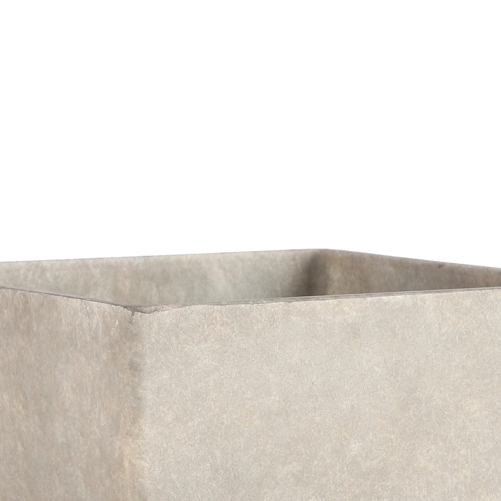 Bravo Square Pot Planter -Beige