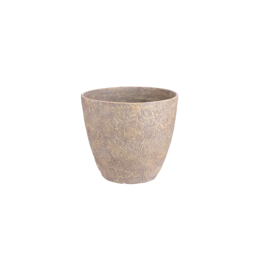 Bravo Round Pot Planters (XS) -Brown