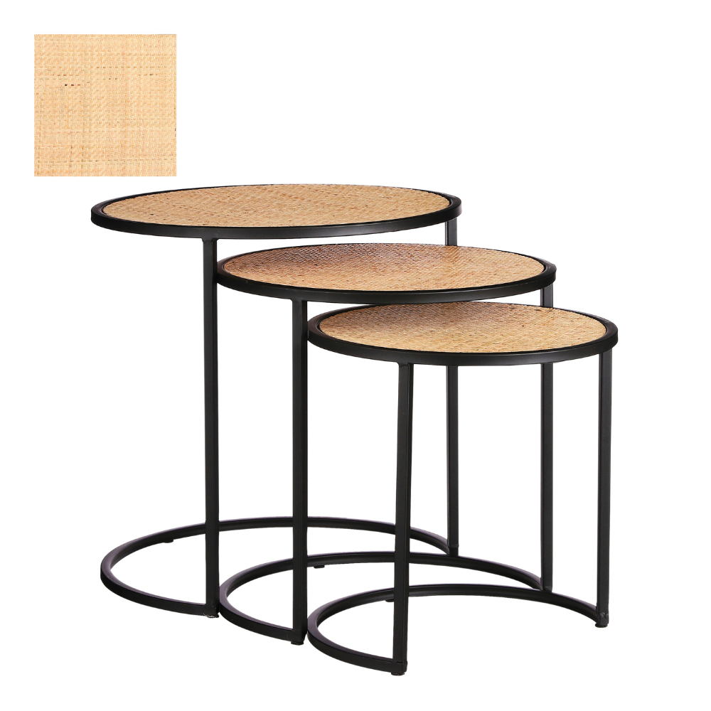 Salto Outdoor Side Table (L) - Brown