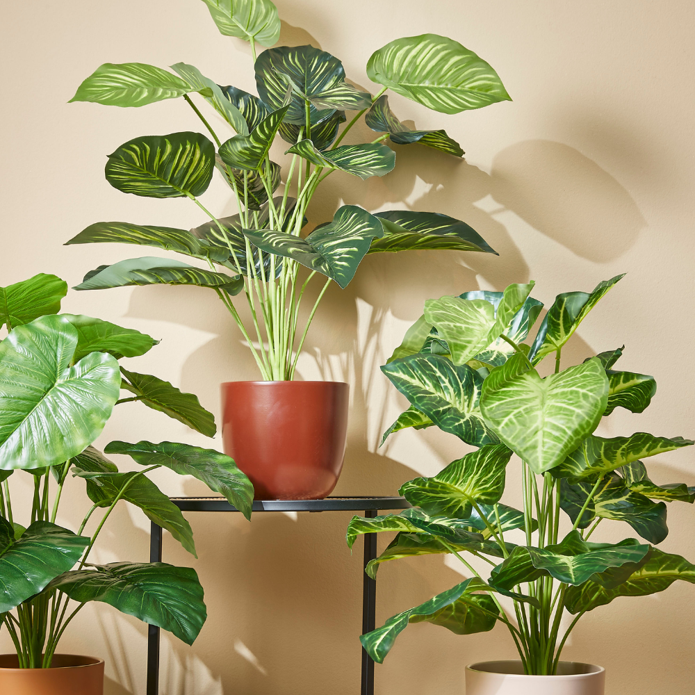 Philodendron Artificial Plant In Pot - Green