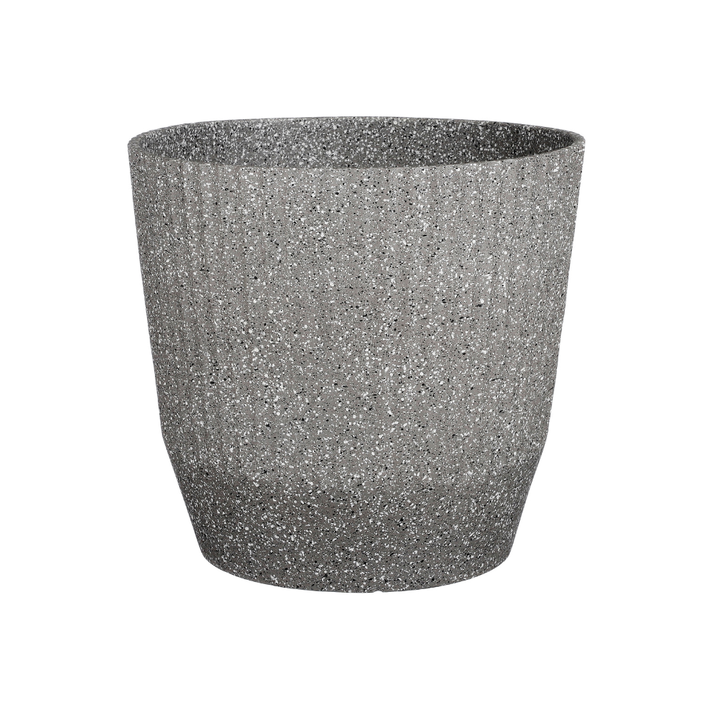 Rio Round Pot Planter Terrazzo (M) Grey