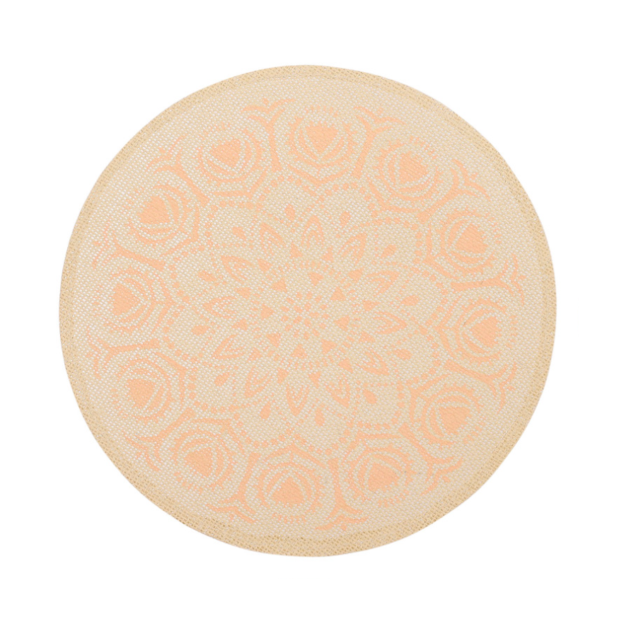 Suncoast Round Placemat - Peach