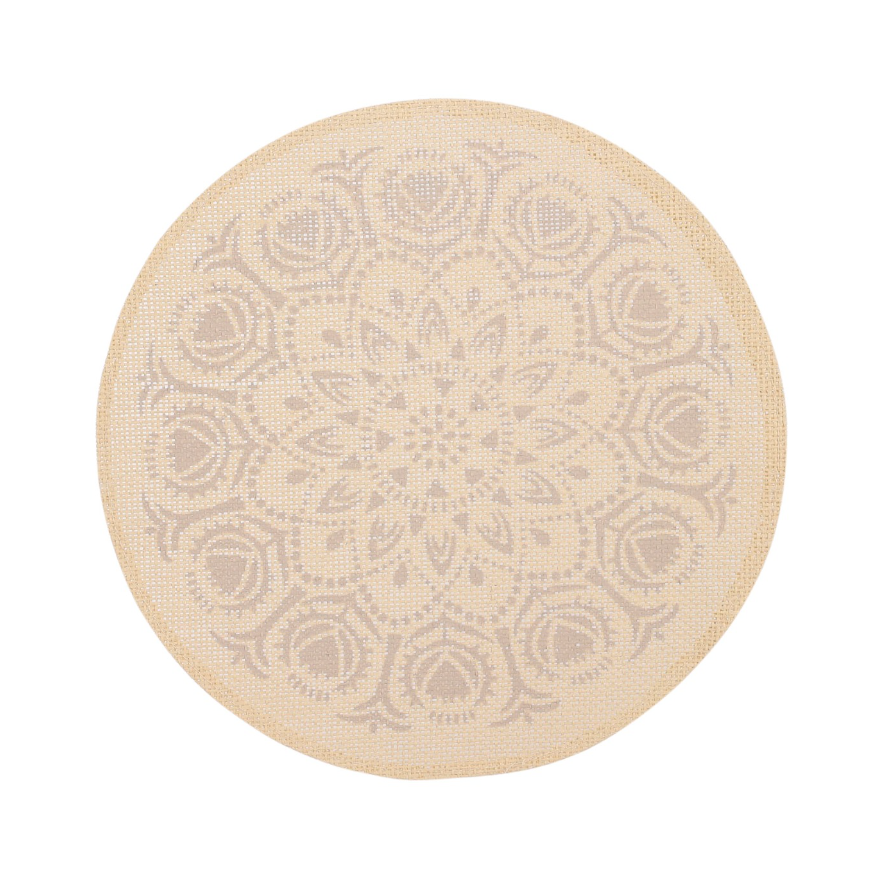 Suncoast Round Placemat- Beige 