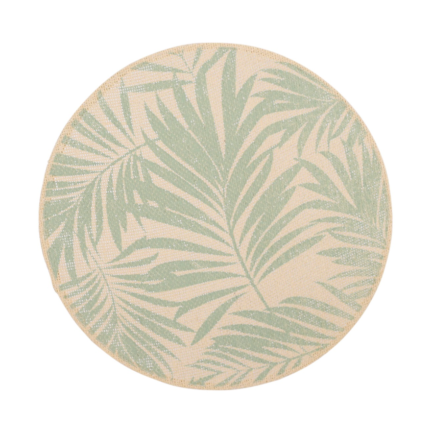 Suncoast Round Placemat- Green