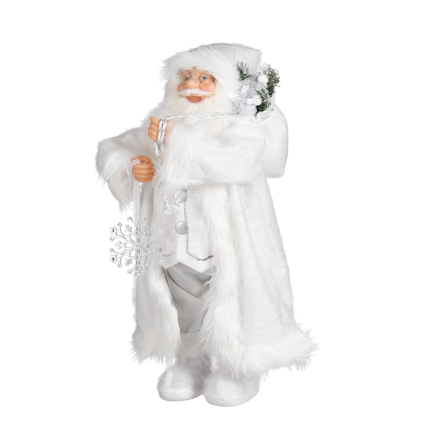 Christmas Decorative Santa White (M)