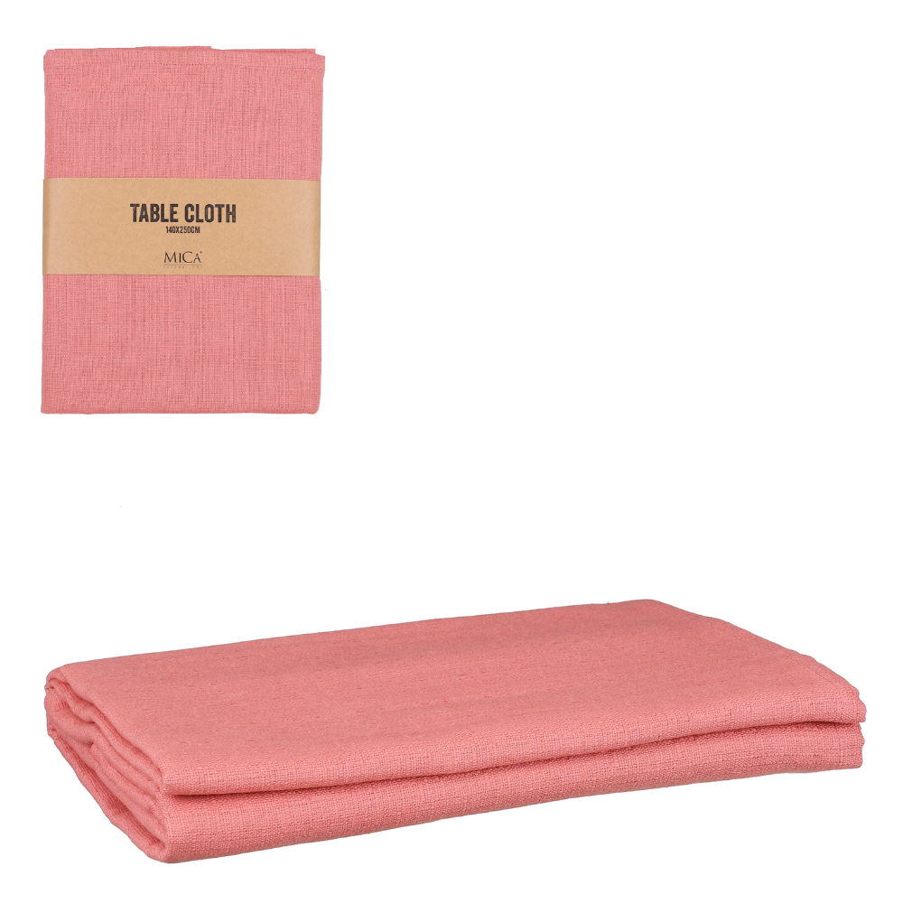 Villia Table Cloth-Salmon