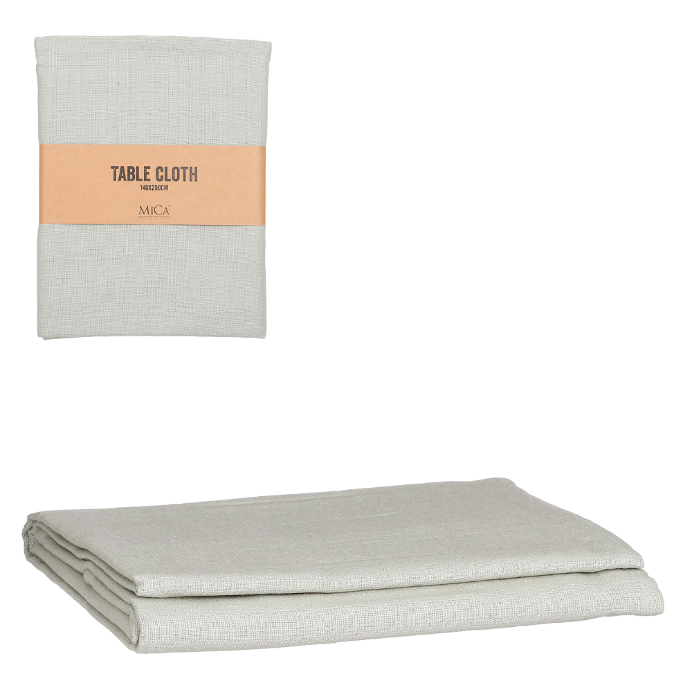 Villia Table Cloth-Light Grey