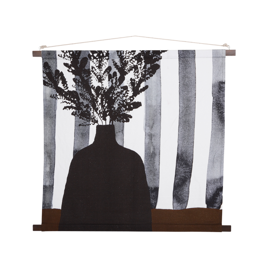 Suncoast Wall Hanger Canvas - Black