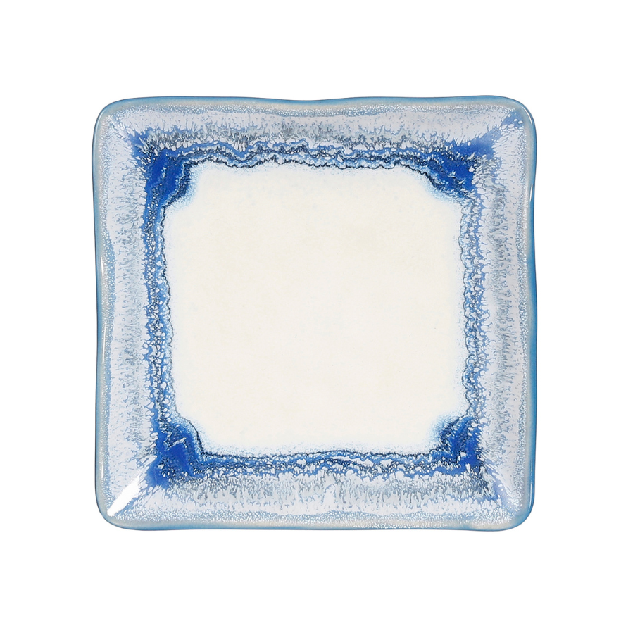 Tanzi Square Plate - Blue 