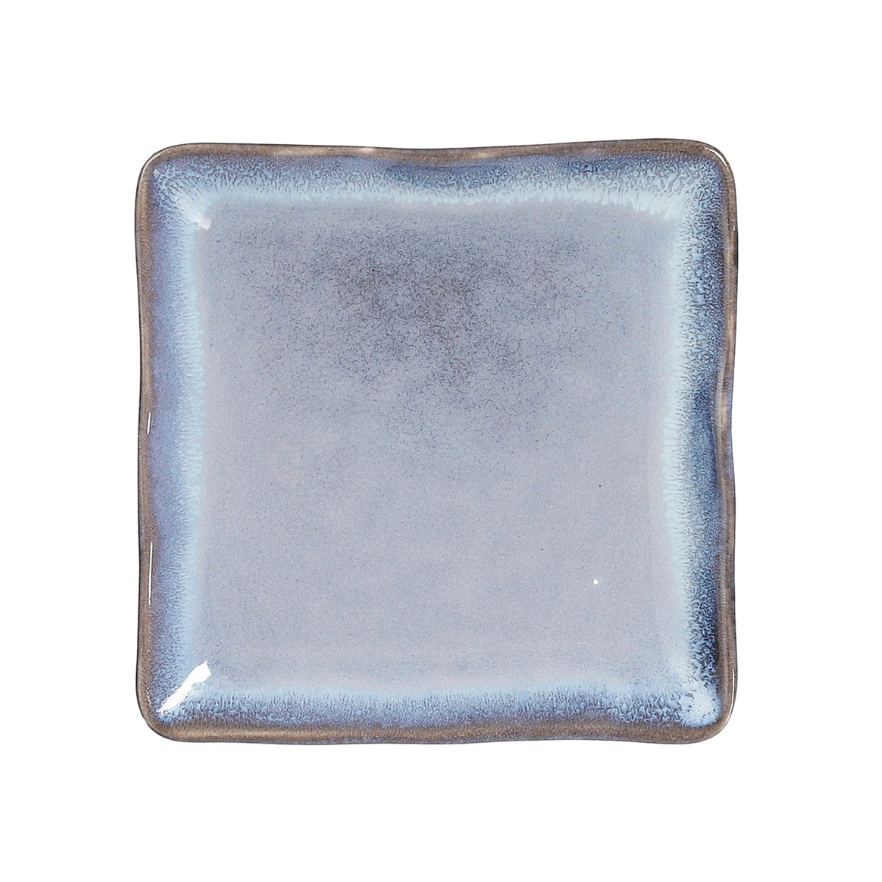 Tanzi Square Plate - Blue