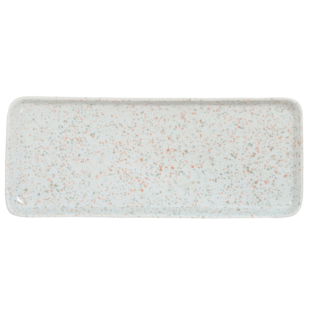 Tanzi Rectangular Plate - Grey